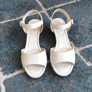Cole Haan White Sandals